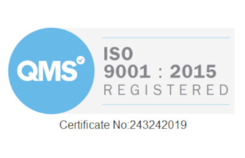 ISO 9001 accreditation or association logo